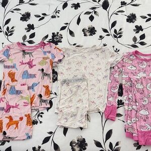 Bamboo Pajamas Bundle Girls (bellabu bear, babee reshinee, kiki+lulu)